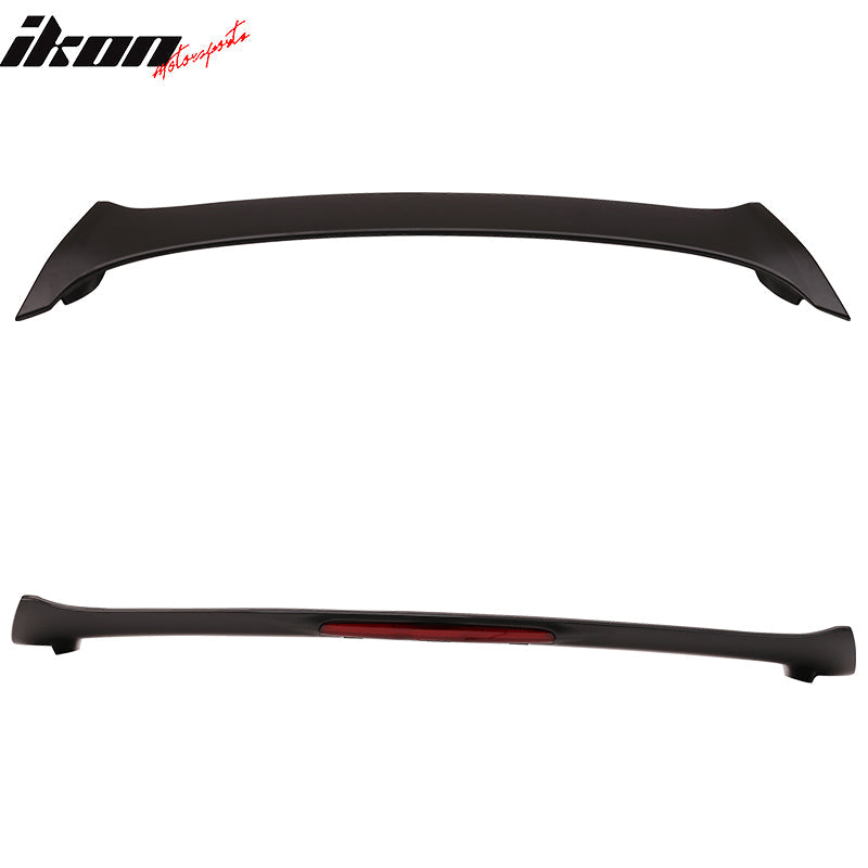 2006-2011 Honda Civic Coupe Trunk Spoiler w/ 3rd Brake LED Light  ABS
