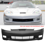 06-13 Chevrolet Corvette C6 Front Bumper Cover Z06 Style Conversion