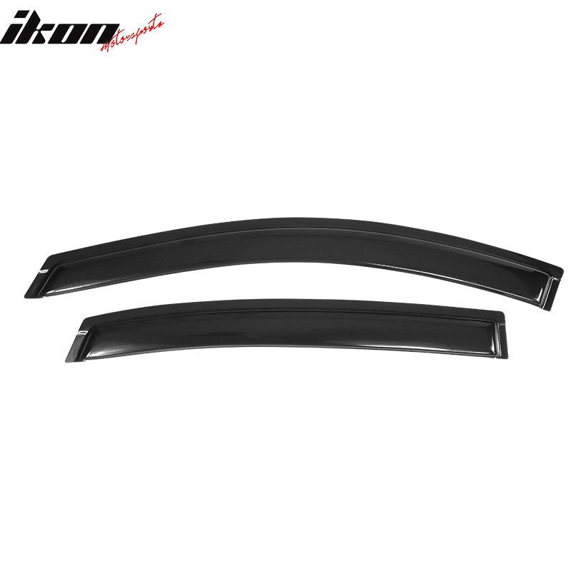 2006-2013 Chevy Impala Smoke Tinted Slim Style Visor Window Acrylic