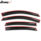 2006-2013 Chevy Impala Smoke Tinted Slim Style Visor Window Acrylic