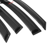 2006-2013 Chevy Impala Smoke Tinted Slim Style Visor Window Acrylic