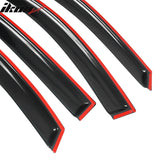 2006-2013 Chevy Impala Smoke Tinted Slim Style Visor Window Acrylic