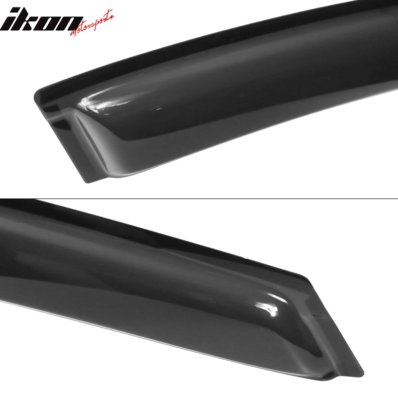 2006-2013 Chevy Impala Smoke Tinted Slim Style Visor Window Acrylic