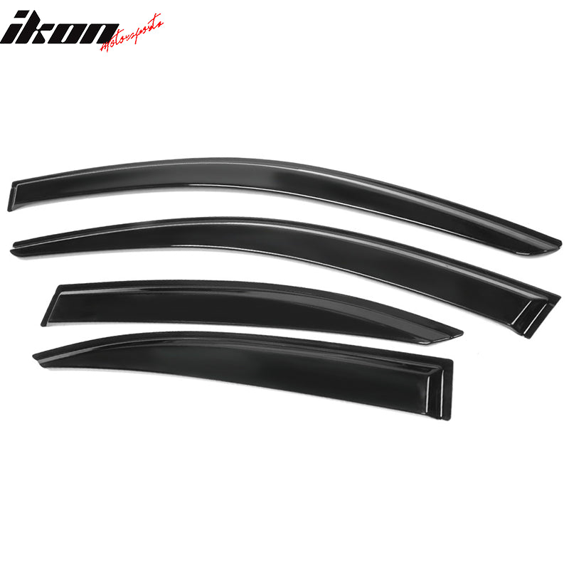 2006-2013 Lexus IS250 IS350 08-14 IS F 4Pc Set Window Visors Acrylic