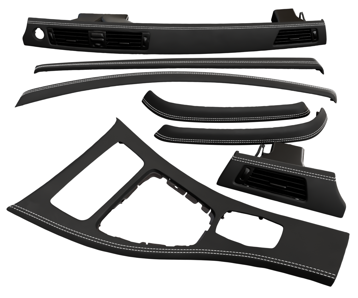 06-13 BMW E90 E91 NON-M ALCANTARA SUEDE NAPPA TRIM SET