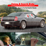 2006-2014 Honda Ridgeline Window Visors Smoke Acrylic Rain Sun Vent Deflectors Side Door Guard 4PCS Set