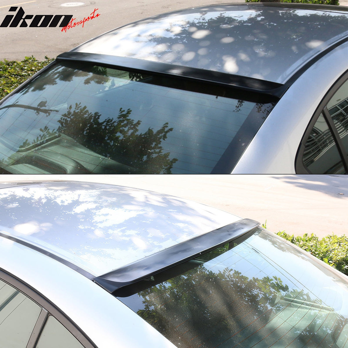 Roof Spoiler for Honda Civic Sedan 4-Door 2006-2015 Unpainted Black ABS