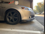 2007-2008 Acura TL Type S CS Style Unpainted Black Front Bumper Lip PU