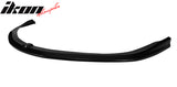 2007-2008 Acura TL Type S CS Style Unpainted Black Front Bumper Lip PU