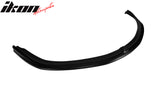2007-2008 Acura TL Type S CS Style Unpainted Black Front Bumper Lip PU