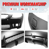 2007-2010 BMW E92 E93 3 Series M3 Style Front & Rear Bumper Cover PP