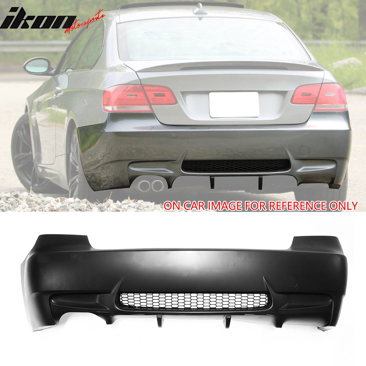 2007-2010 BMW E92 E93 3 Series M3 Style Front & Rear Bumper Cover PP