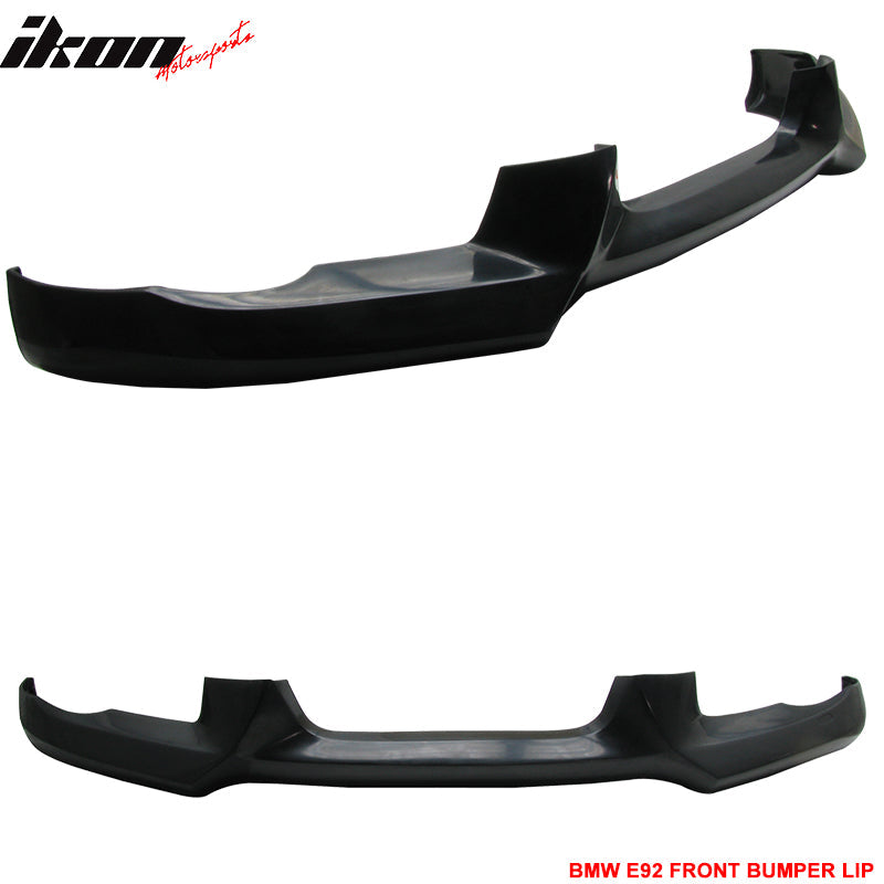 2007-2010 BMW E92 E93 3 Series Coupe Pre LCI Front Bumper Lip PU