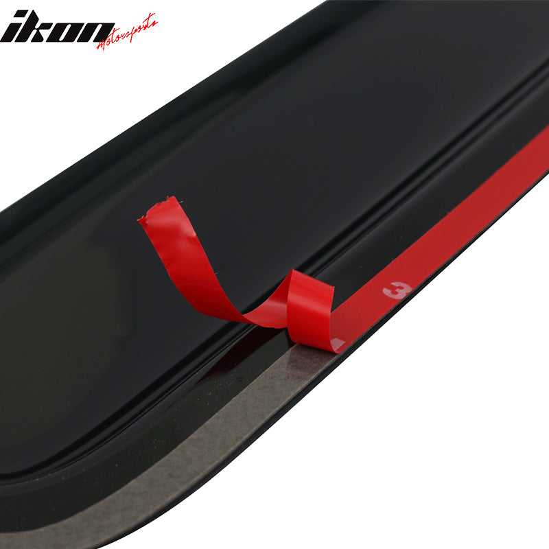 2007-2012 Acura RDX TB1 Slim Style Smoke/Tinted Visor Windows Acrylic