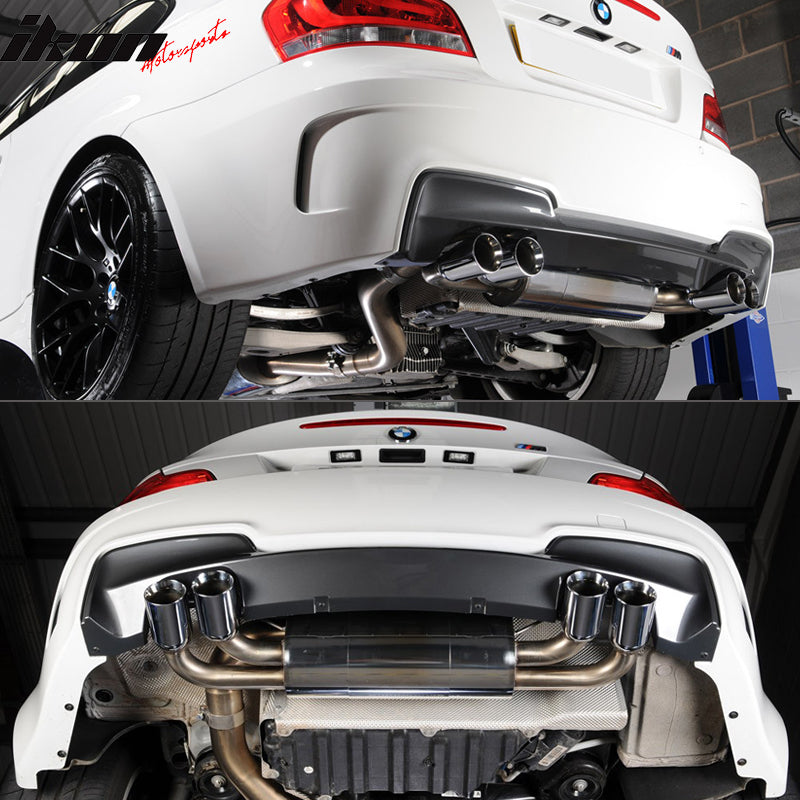 2007-2013 BMW 1-Series E82 Coupe & E88 1M Style Rear Bumper Cover PP