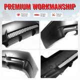 2007-2013 BMW E92 E93 3 Series M3 Style Unpainted Rear Bumper Cover PP