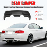 2007-2013 BMW E92 3-Series Coupe 2Dr M3 Style Rear Bumper Cover PP