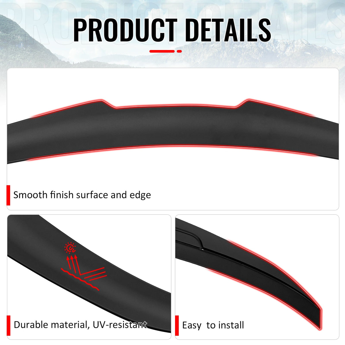 Trunk Spoiler for BMW E92 3-Series Coupe 2007-2013 PSM