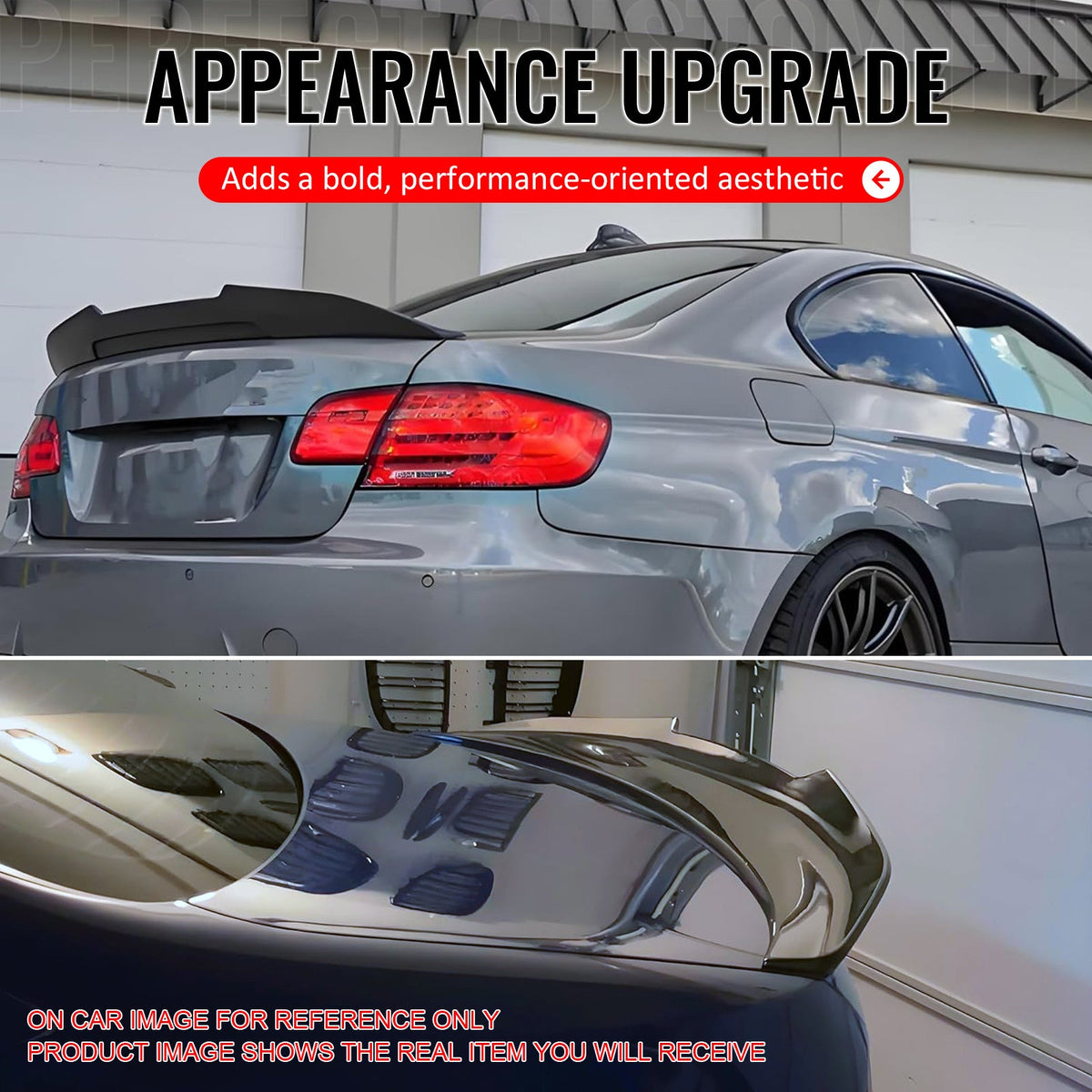 Trunk Spoiler for BMW E92 3-Series Coupe 2007-2013 PSM