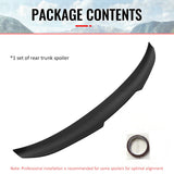 Trunk Spoiler for BMW E92 3-Series Coupe 2007-2013 PSM