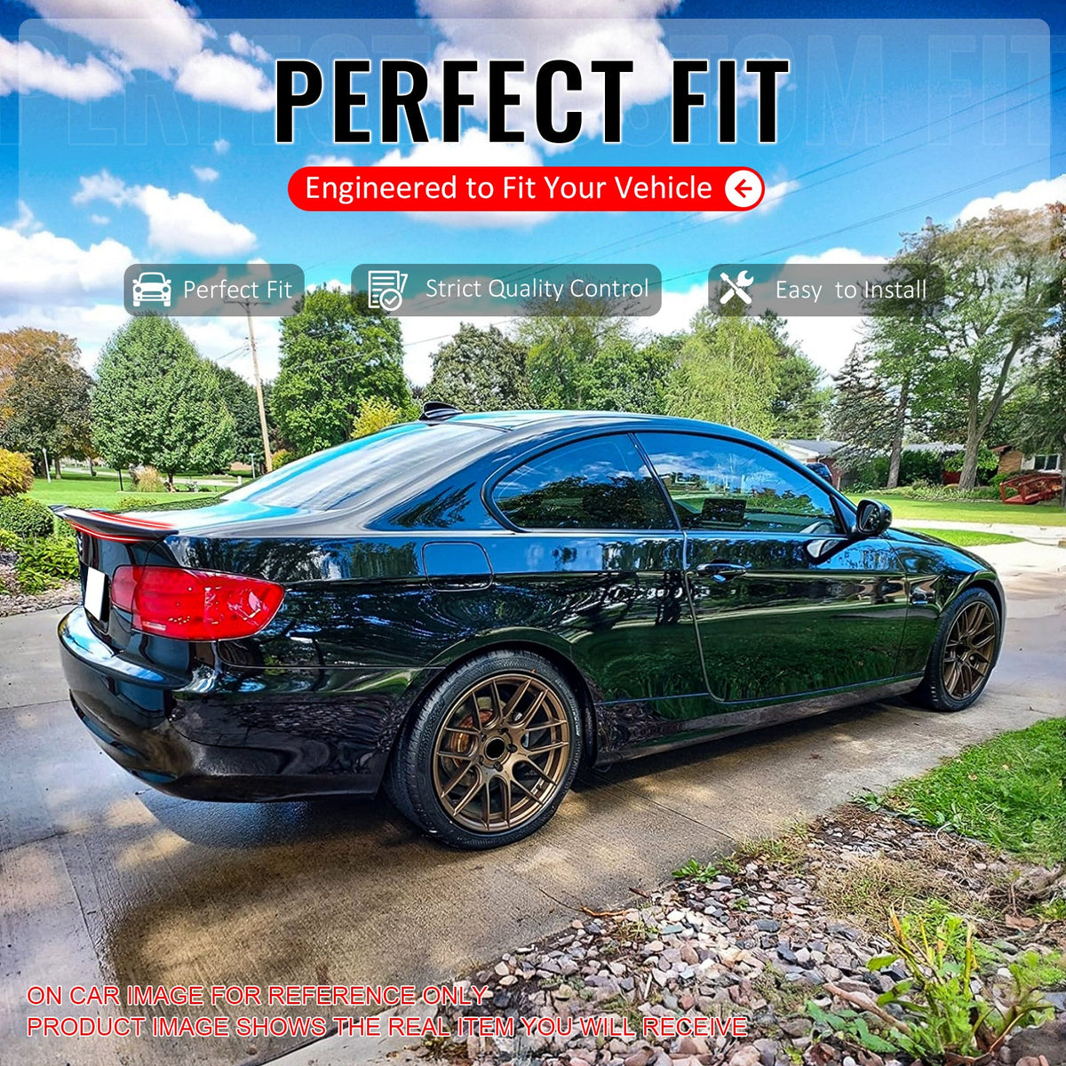 Trunk Spoiler for BMW E92 3-Series Coupe 2007-2013 PSM