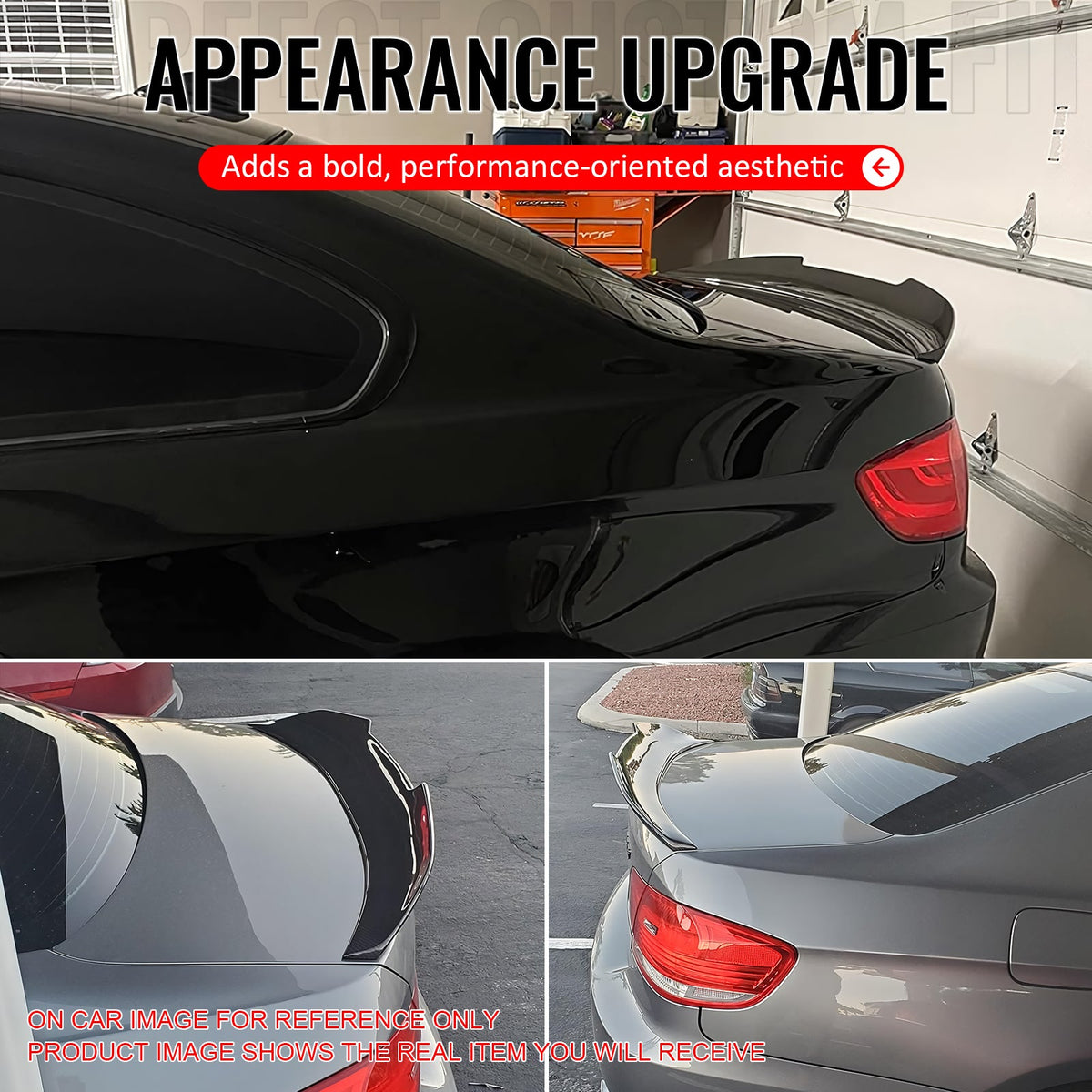 Trunk Spoiler for BMW E92 3-Series Coupe 2007-2013 PSM