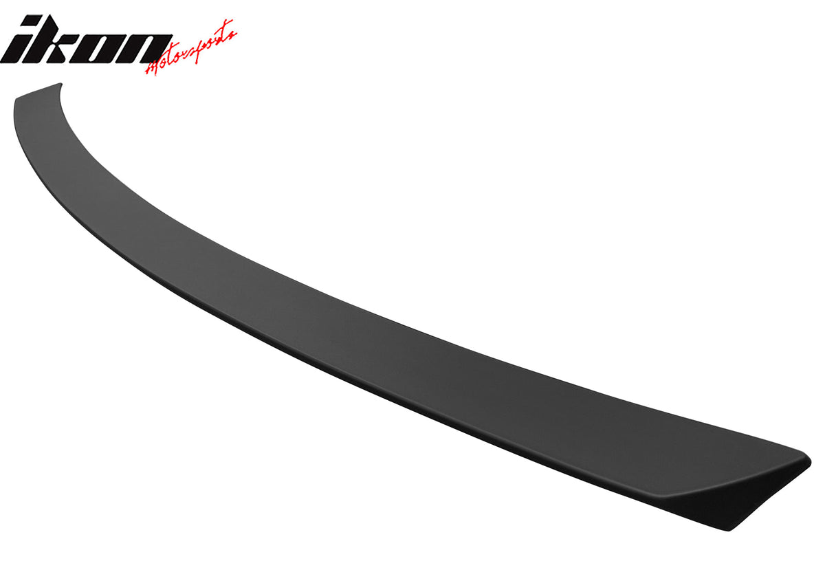 2007-2013 Benz W221 S-Class AMG Style Matte Black Trunk Spoiler ABS