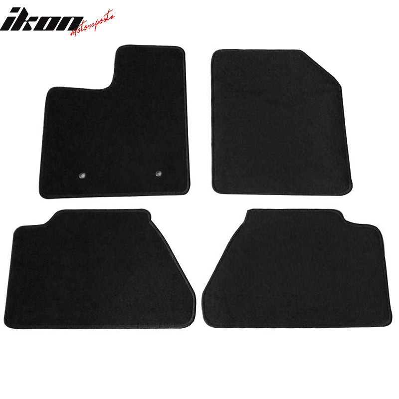 Floor Mat for Ford Edge 2007-2013 Black Carpet 4PC Nylon