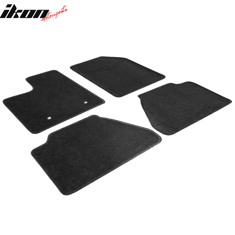 Floor Mat for Ford Edge 2007-2013 Black Carpet 4PC Nylon