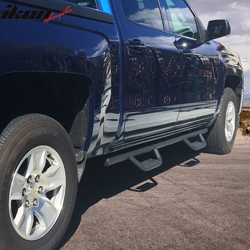 2007-2018 Chevy Silverado & GMC Sierra Crew Cab Running Board Nerf Bar
