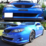 2008-2010 Subaru Impreza WRX Premium CS Style PU Front Bumper Lip