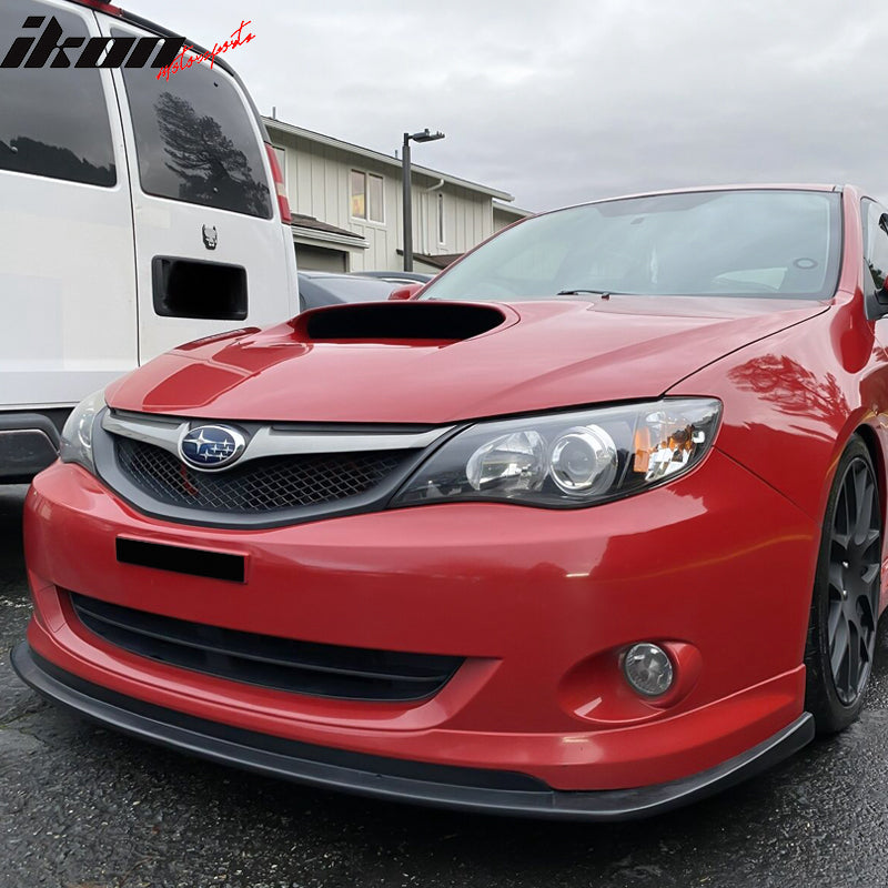 2008-2010 Subaru Impreza WRX Premium CS Style PU Front Bumper Lip