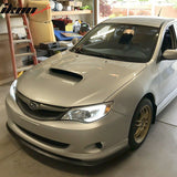 2008-2010 Subaru Impreza WRX Premium CS Style PU Front Bumper Lip