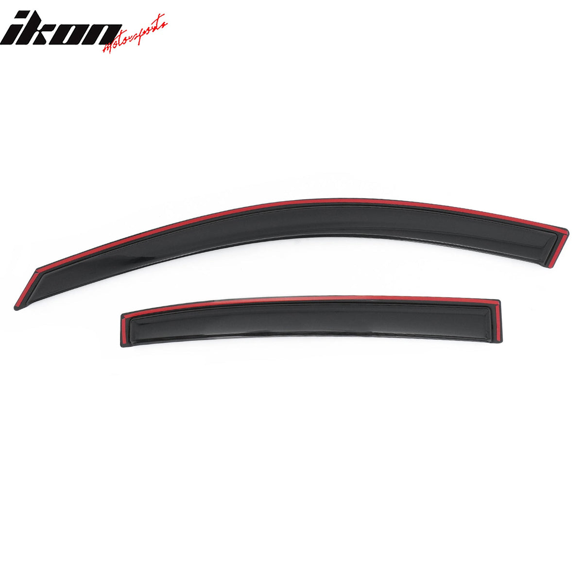 2008-2012 Honda Accord Sedan 4 Door Window Visor In Channel Rain Guard