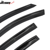 2008-2012 Honda Accord Sedan 4 Door Window Visor In Channel Rain Guard