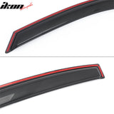 2008-2012 Honda Accord Sedan 4 Door Window Visor In Channel Rain Guard
