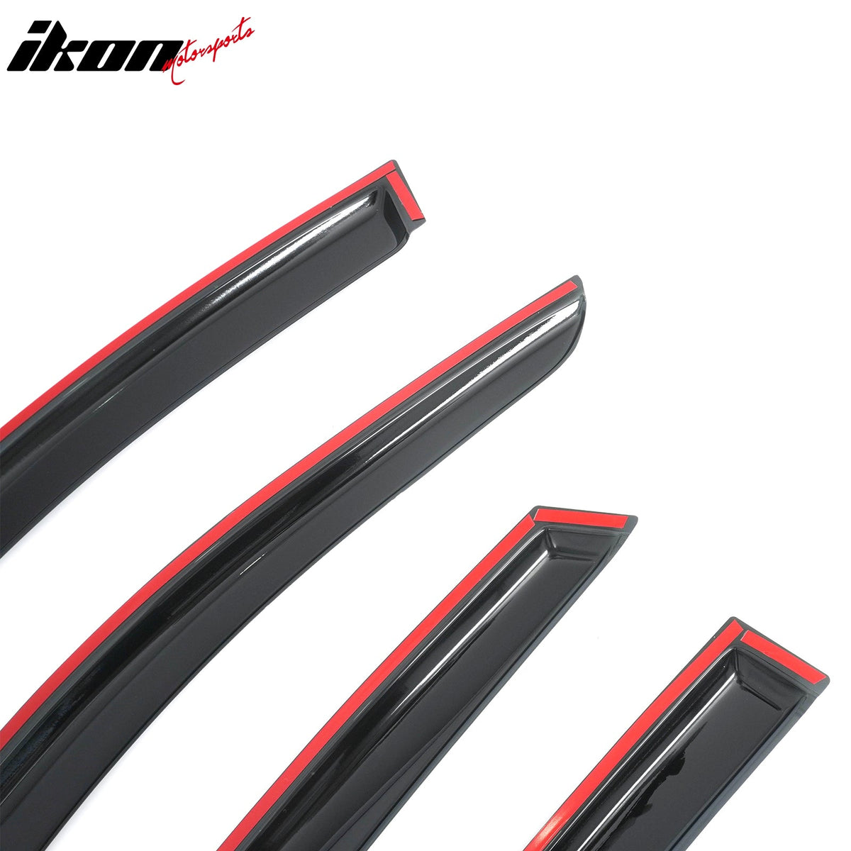 Window Visors for Infiniti EX35 2008-2012 & EX37 2013 & QX50 2014-2017 Smoke Acrylic Rain Sun Deflectors Guard 4PCS Set