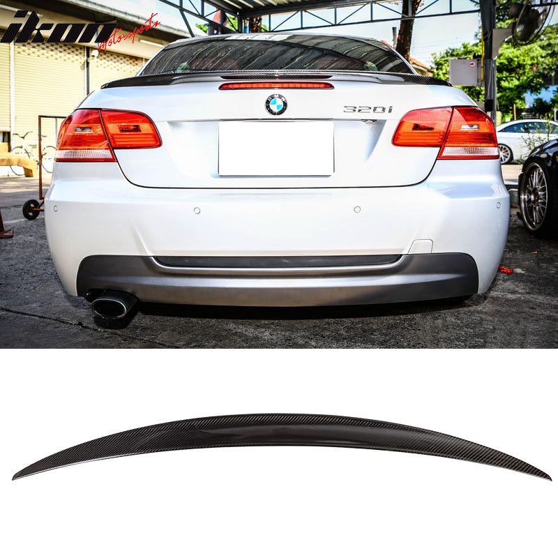 Trunk Spoiler for BMW E93 2Dr 2008-2013 Performance Style Carbon Fiber CF