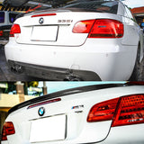 Trunk Spoiler for BMW E93 2Dr 2008-2013 Performance Style Carbon Fiber CF