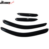 Visor Window for Chevy Silverado 2008-2013 Slim Style Smoke Tinted Acrylic