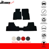 Car Floor Mat for 2008-2013 Infiniti G37 Coupe Black Nylon 3PC