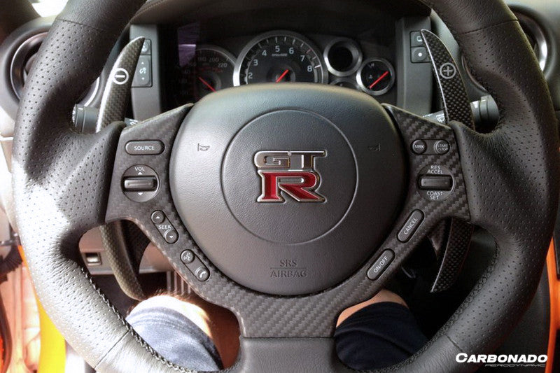 2008-2016 Nissan GTR R35 CBA DBA OEM Style Paddle Shifters