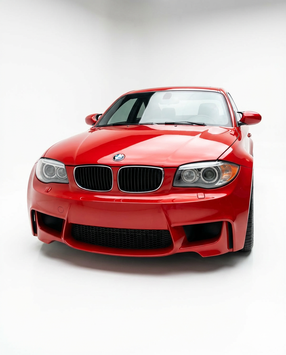 2008-2013 BMW 1 Series AF-1 Style Front Bumper Cover - FRP
