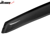 2008-2014 Dodge Avenger Slim Style Smoke Tinted Visor Window Acrylic