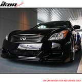2008-2014 infiniti G37 Coupe TS Paint Black Obsidian #KH3 Front Lip PU