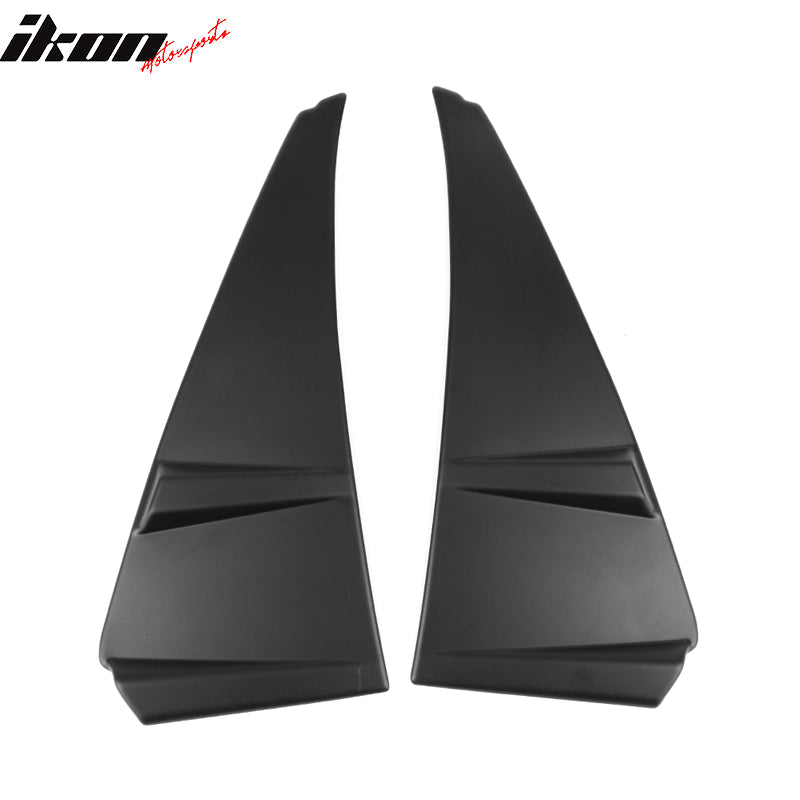 2008-2014 Lexus ISF Novel Style Unpainted Black Side Vent Fender PP