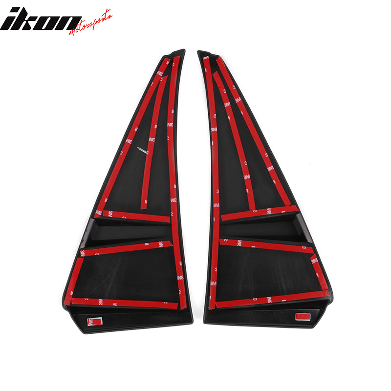 2008-2014 Lexus ISF Novel Style Unpainted Black Side Vent Fender PP