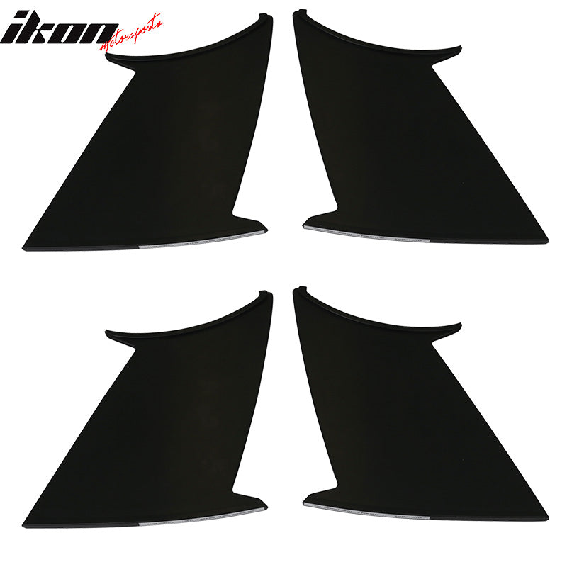 Trunk Spoiler Stabilizer for Subaru Impreza WRX STI 2008-2014 4PC ABS