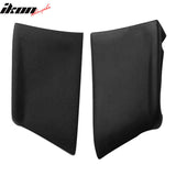 2008-2015 Mitsubishi Lancer EVO Style Unpainted Rear Bumper Aprons PU