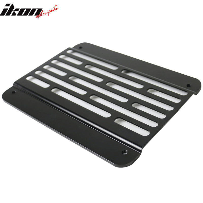 2008-2016 Mitsubishi Lancer Evo 10 Towhook License Plate Relocation